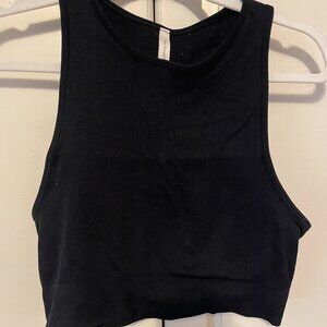 Aritzia Babaton Ribbed Crop Tank Top
